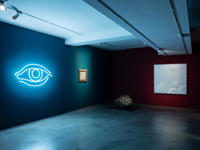 Laurent Grasso: The Panoptes Project at Olivier Malingue, London. Photo: Marcus Peel. 