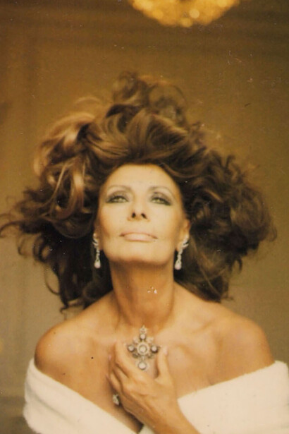 Michel Comte, Sophia Loren (detail). © Michel Comte / Mit freundlicher genehmigung der Camera Work Gallery