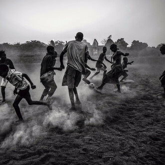 Daniel Rodrigues, Football in Guinea Bissau, March 3-2012. Courtesy of Brooklyn Museum