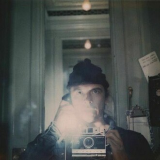 David Bailey (1938), "Self Portrait", early 1970s, unique Polaroid type 100, 7,3 x 9,6 cm, © David Bailey