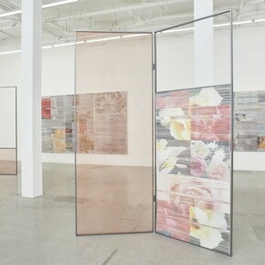 Evergreen, Searchlight, Rosebud, Exhibition view. Courtesy of Jessica Silverman Gallery