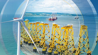 A wind turbine for energy instead of drilling for oil