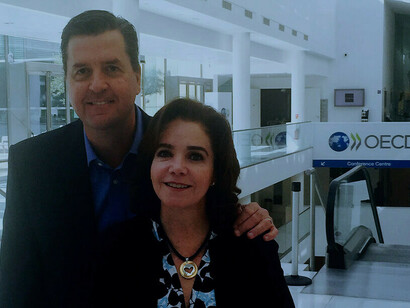 Noel Trainor y Noemí Valencia