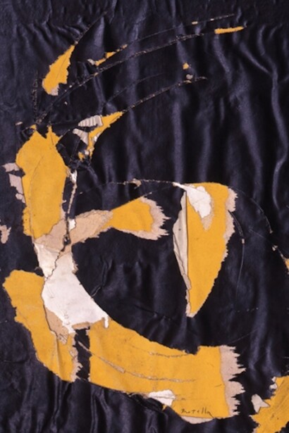 Mimmo Rotella e Giorgio Marconi, A history of art and friendship, Exhibition view. Courtesy of Fondazione Marconi