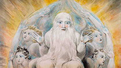 William Blake; Dios bendiciendo el séptimo día