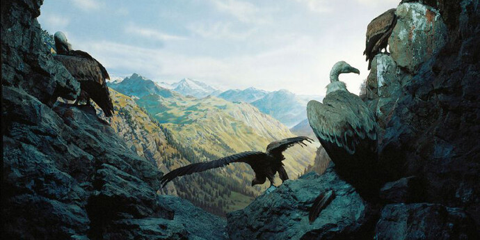 Habitats Diorama. Courtesy of Haus der Natur 