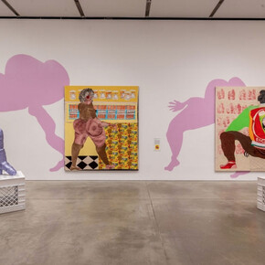 Tschabalala Self. Courtesy of ICA Boston