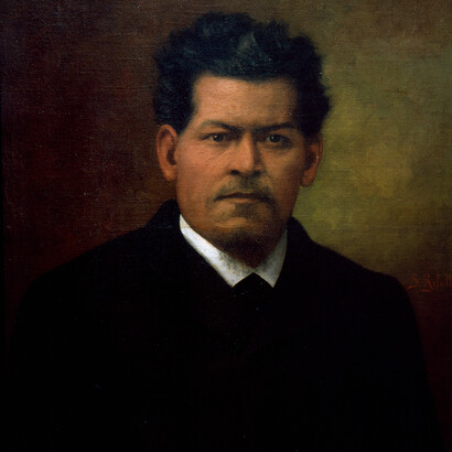Ignacio Manuel Altamirano (Tixtla, [hoy] Guerrero, México 1834; San Remo, Italia 1893). Acreedor al título de «Padre de la literatura nacional»