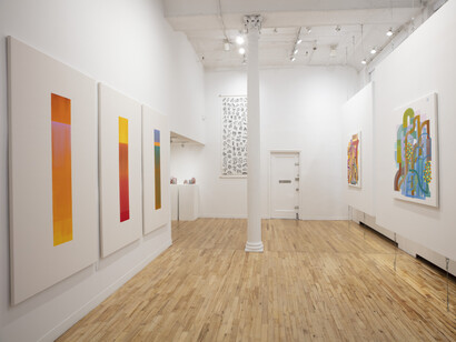 Ivan Le Pays, A Line Alone, exhibition view. Courtesy of the artist and 81 Leonard Gallery