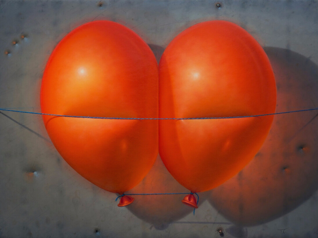 Tommy TC Carlsson, Together, 2017. Courtesy of Cavalier Galleries