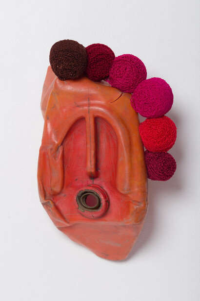 Romuald Hazoumè, Shoshi, 2026. Courtesy of October Gallery