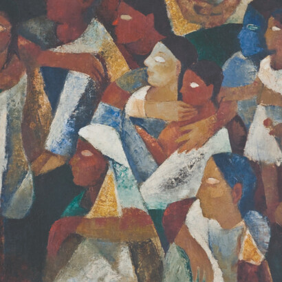 Over the edge, crossing the line five artists from Bengal. Courtesy of Kiran Nadar Museum of Art