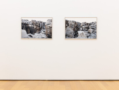 Christina Dimitriadis,, J'ai perdu mon Eurydice (I have lost my Eurydice), exhibition view. Courtesy of Eleni Koroneou Gallery