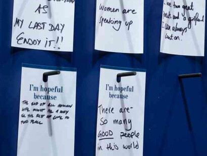 A Monument for the Anxious and Hopeful. Courtesy of The Rubin Museum of Art