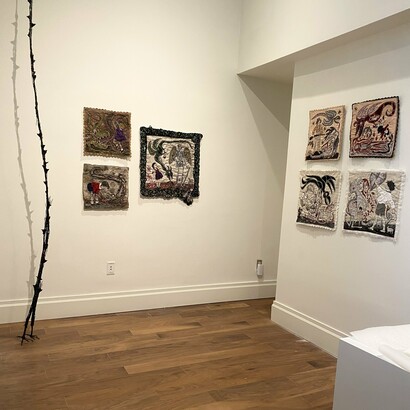 Installation View, Stay Curious, 2024. Courtesy of the artist and Ivy Brown Gallery