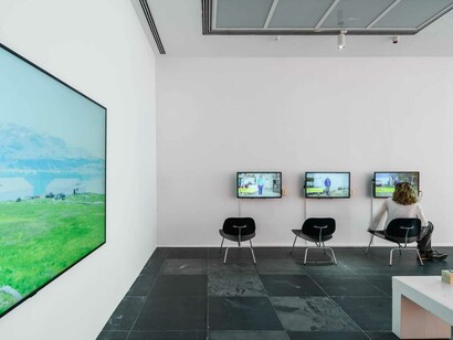 Grönland – Not for sale – Kalaallit Nunaat forever, ausstellungsansicht. Mit freundlicher genehmigung des Frankfurter Kunstvereins