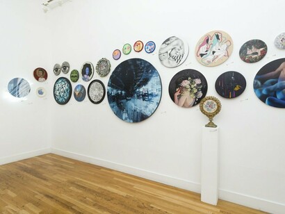 Tondo, Exhibition view. Courtesy of Spoke Art