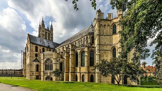 Canterbury Cathedral, the home of the worldwide Anglican church in the UK