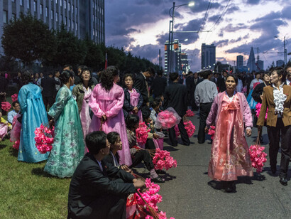 Carl De Keyzer’s ‘DPR Korea Grand Tour’ in Helmond. Courtesy of Magnum Photos