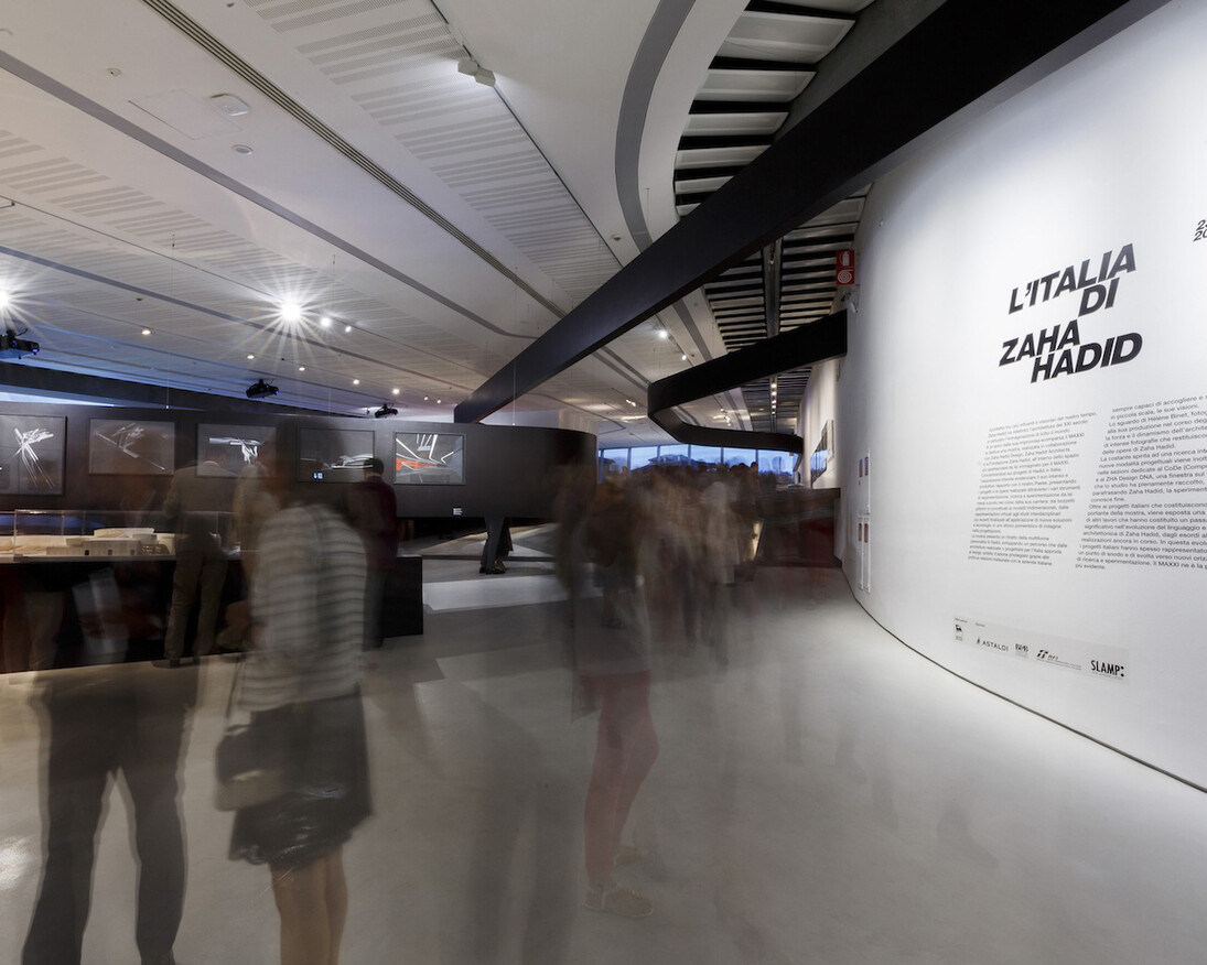 Zaha Hadid. Courtesy of MAXXI 