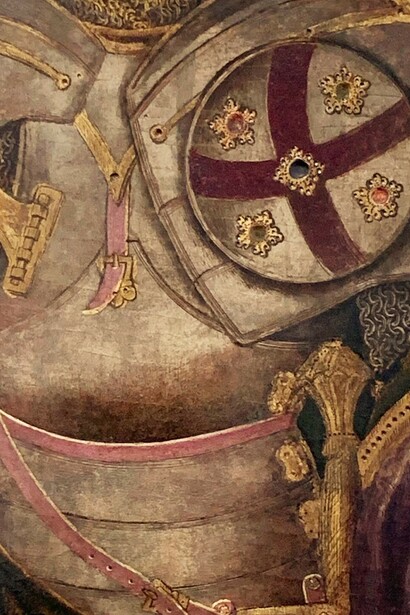 Gentile da Fabriano, Polittico Quaratesi, dettaglio, Firenze, Uffizi