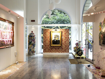 Mr.Brainwash. Courtesy of Deodato Arte