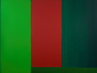 John Hoyland. Courtesy of Pace Gallery