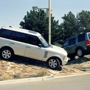 Buck Ellison, Untitled (Cars), 2009, Chromogenic color print, 38 ¼ x 47 inches