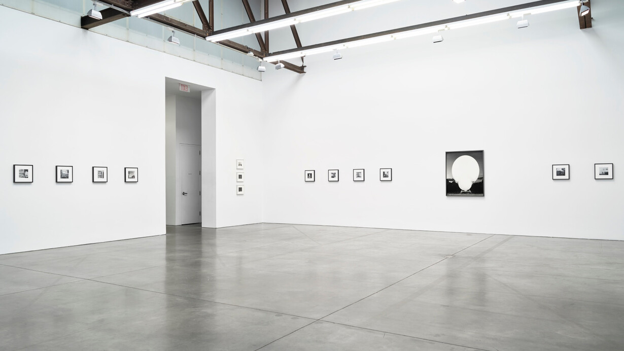 Joanne Leonard and Brittany Nelson's exhibition, exhibition view. Courtesy of Luhring Augustine, New York
