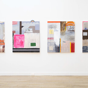Installation view, John Feodorov. CUE Art Foundation, Photo by Sunny Leerasanthanah