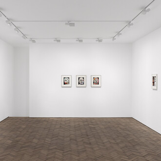 Where the tongue slips it speaks truth, Modern Art Bury Street, exhibition view, 16 January 2026–21 February 2026. Courtesy of Modern Art