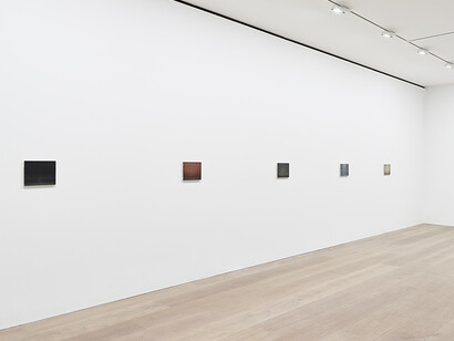 Lucas Arruda, Exhibition view. Courtesy of David Zwirner 