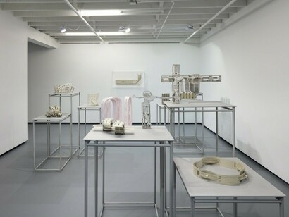 Thomas Bayrle, Exhibition view. Courtesy of The Institute of Contemporary Art