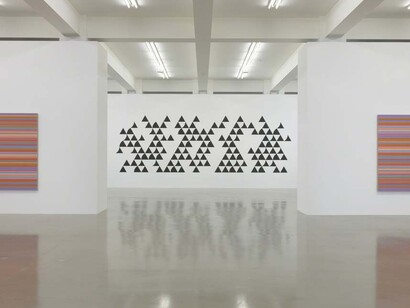 Bridget Riley. Courtesy of Sprüth Magers