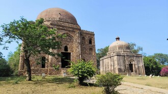 The structures are known simply as the Dadi-Poti tombs: the “Grandmother” and the “Granddaughter” tombs, because one structure is larger and the other smaller