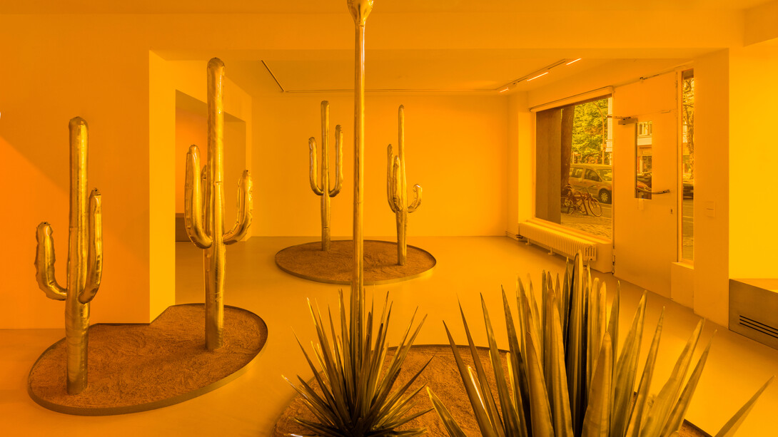 Stefan Knauf, When beginnings end, exhibition view. Courtesy of Robert Grunenberg