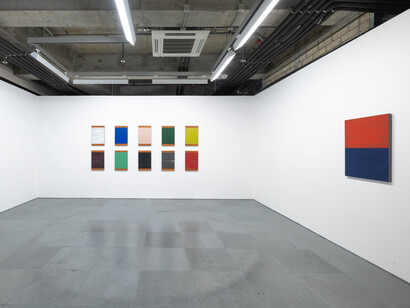 Installation view, Günther Förg, ‘1986 - 1992’, Edouard Malingue Gallery, Hong Kong, 2020. Image courtesy of Edouard Malingue Gallery.
