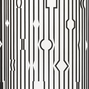 Victor Vasarely, Markab neg (detail), 1953. Courtesy of Albertina Museum