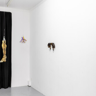 Christian Fogarolli, Mauvais corps, veduta della mostra. Per gentile concessione della Galleria Alberta Pane