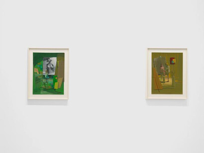 Lisa Yuskavage, Drawings, exhibition view. Courtesy of David Zwirner Gallery