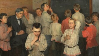 Cálculo mental, Bogdanov-Belsky, 1895