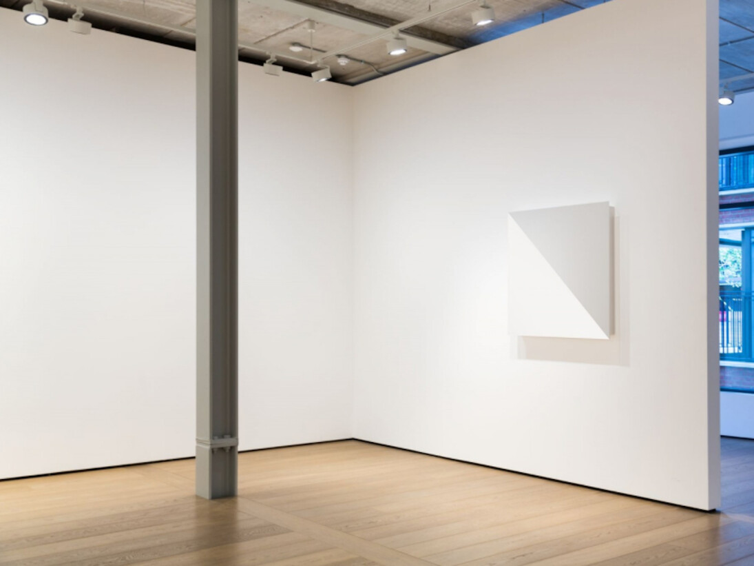 Ryoji Ikeda, Exhibition view. Courtesy of Almine Rech Gallery
