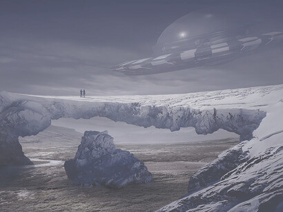Distant galaxies with this mesmerizing portrayal of enigmatic extraterrestrial life forms