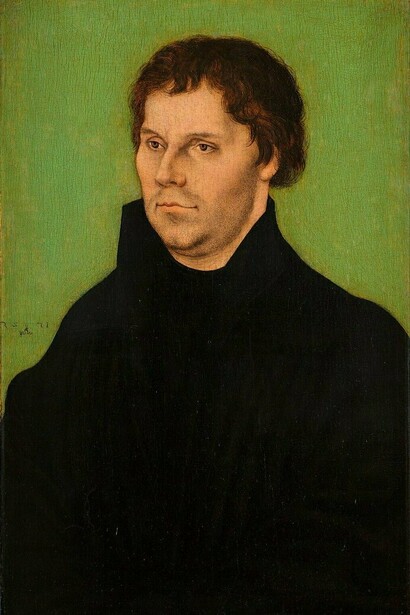 Martin Lutero, ritratto, 1525
