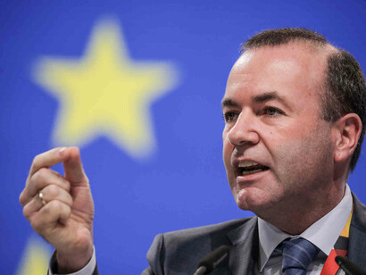 El alemán Manfred Weber es el cabeza de cartel del grupo popular 