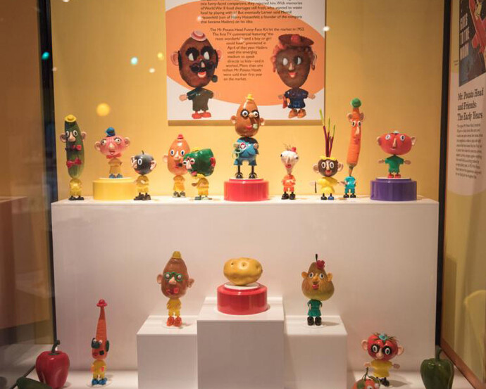 Toys of the ‘50s, ‘60s and ‘70s. Courtesy of VHS