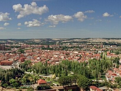 Panorama de Palencia, España