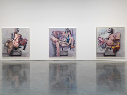 Jenny Saville. Courtesy of Gagosian