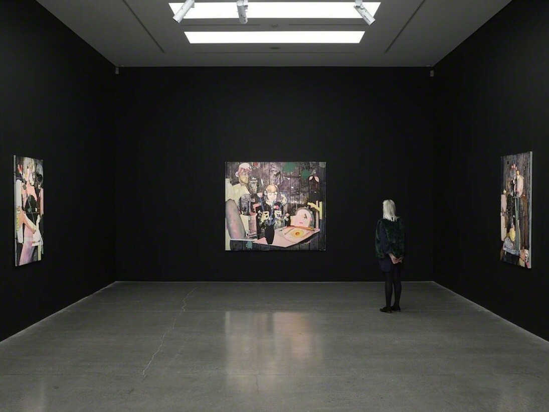 Magnus Plessen, The Skin of Volume, Exhibition view. Courtesy of White Cube