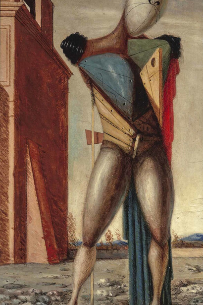 Giorgio De Chirico: Il trovatore, c. 1924. Museo Boijmans Van Beuningen, Rotterdam, photo Studio Tromp © Giorgio De Chirico by SIAE 2018